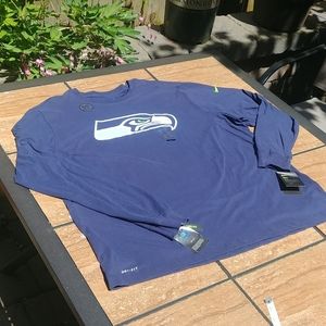 Seahawks Nike Dry Fit Tee